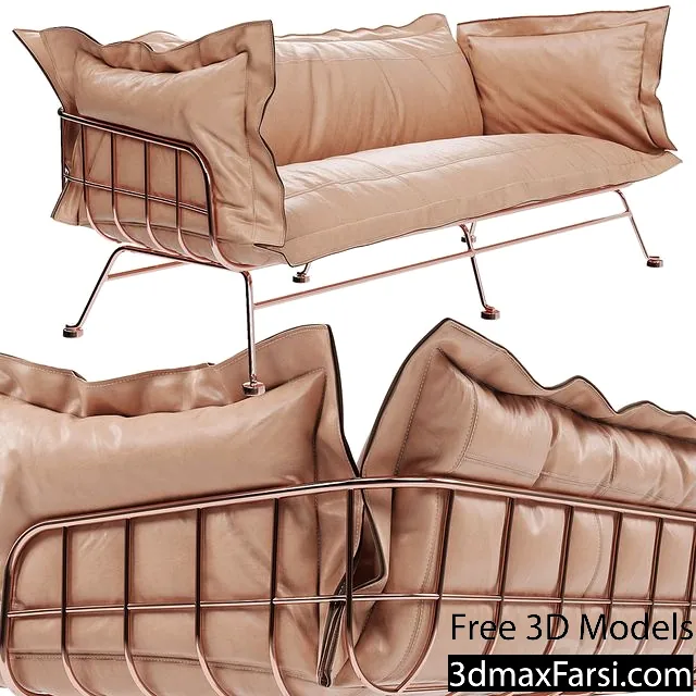 3dsky – Sofa LoftDesigne 4090 Moooi Nest sofa replica 3d models download free