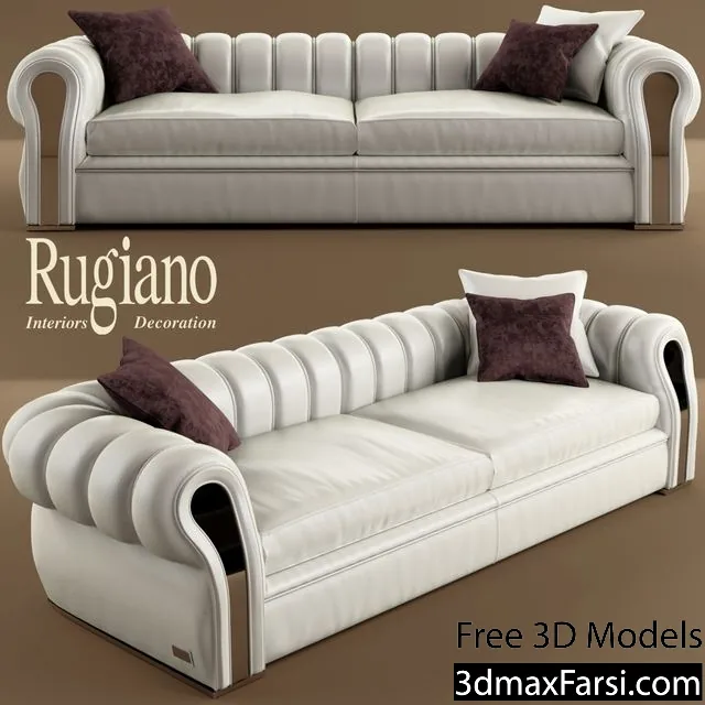 3dsky – Sofa and chair rugiano Karma 3d models download