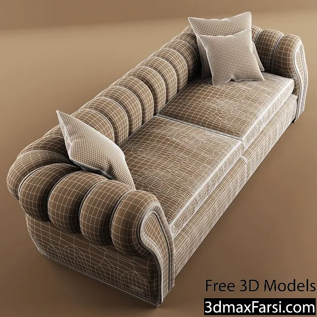 3dsky – Sofa and chair rugiano Karma 3d models download free