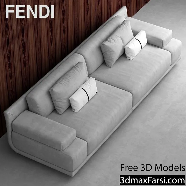 3dsky – Sofa fendi casa artu sofa 3d download