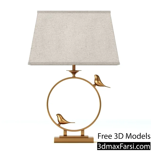 3dsky – Table Table Iamp Arte Lamp Rizzi A2230LT 1PB 3d models download