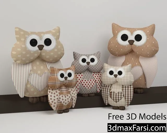 3dsky – Toy Owl 3d models download