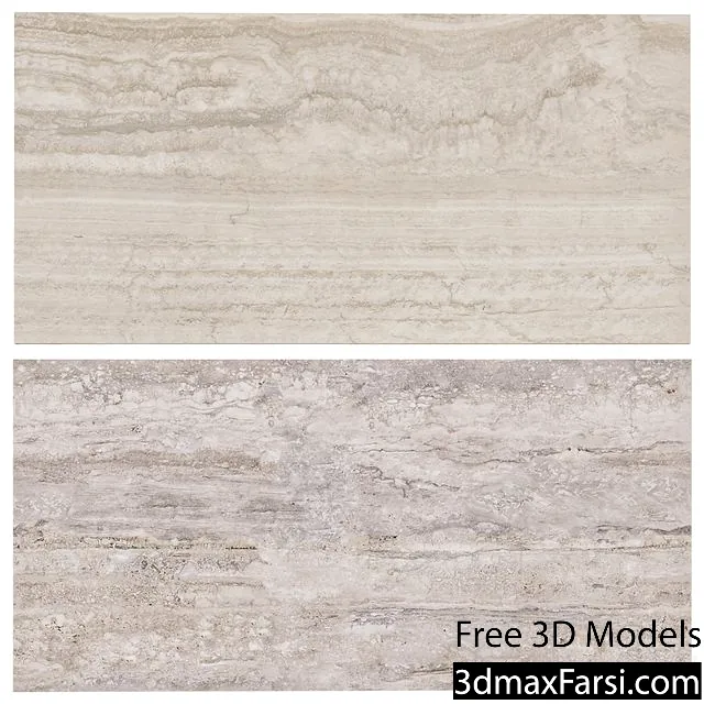 3dsky – Travertin Stone 3d models free