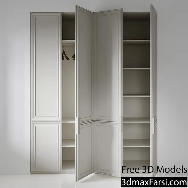 3dsky – Wardrobe 010 (built-in) 3d models download free