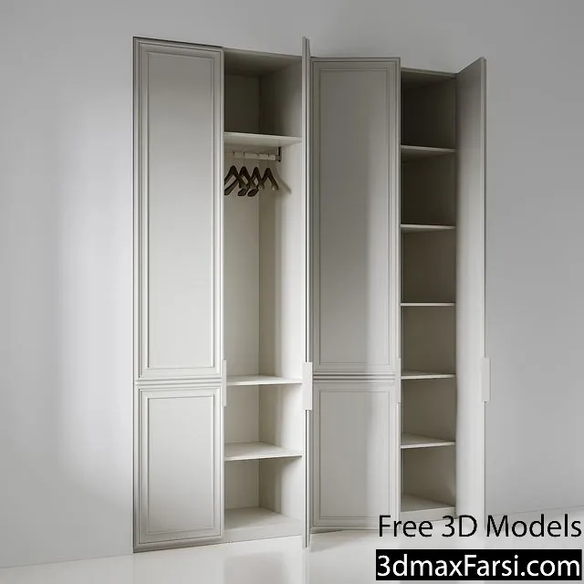 3dsky – Wardrobe 010 (built-in)