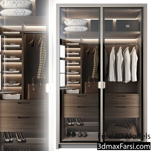 3dsky – Wardrobe N2 3d models download
