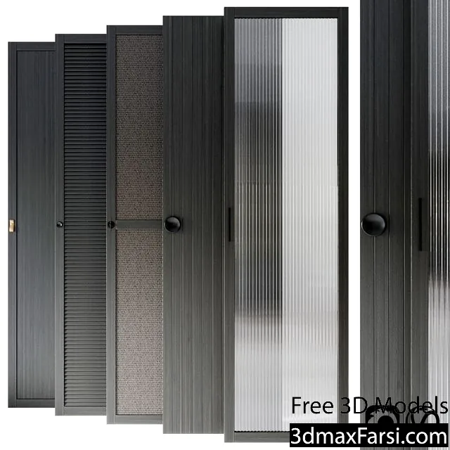 3dsky – Wardrobe doors collection 3d models download