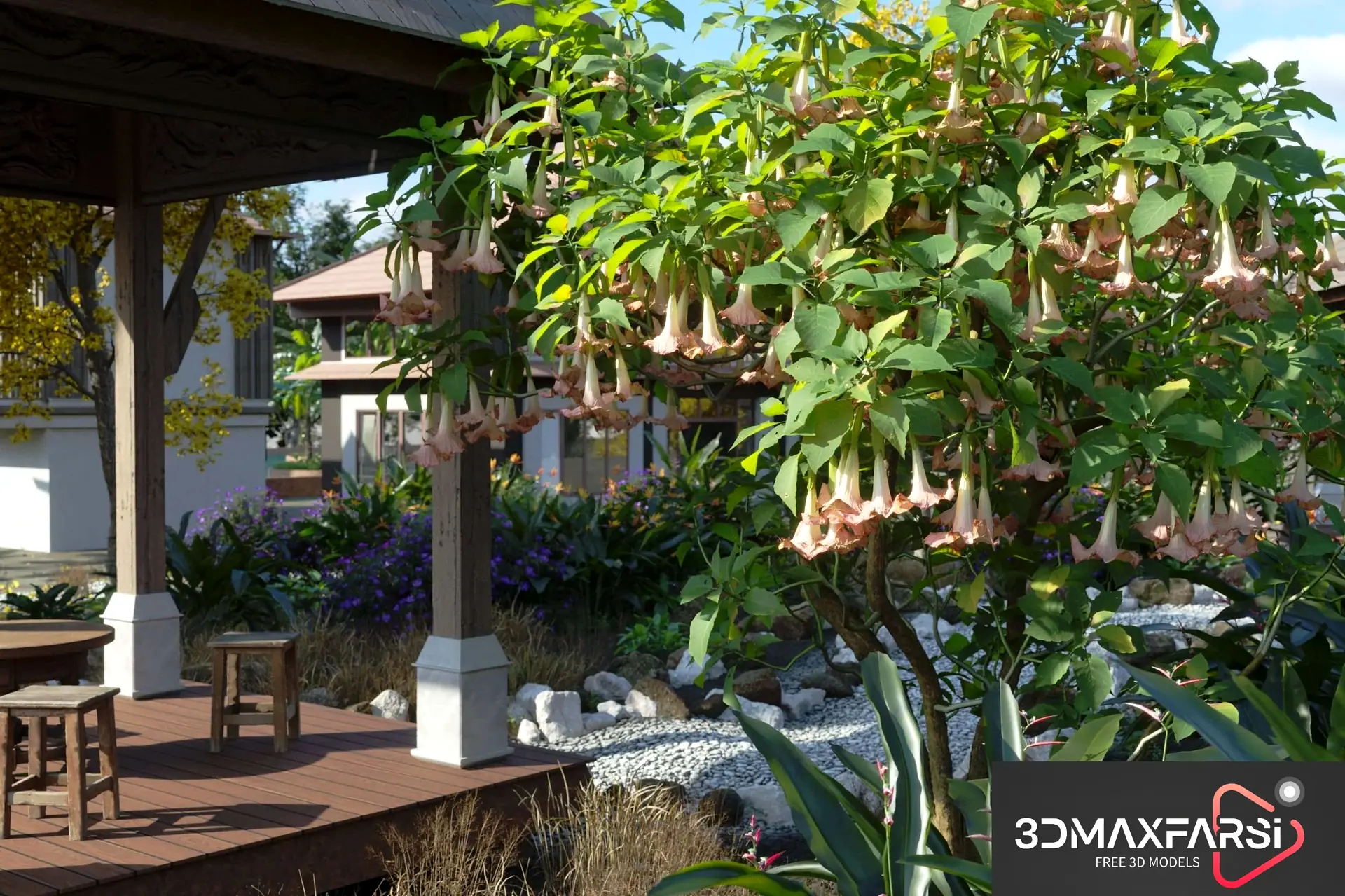 Maxtree – Plant Models Vol 72: 3D plant models download