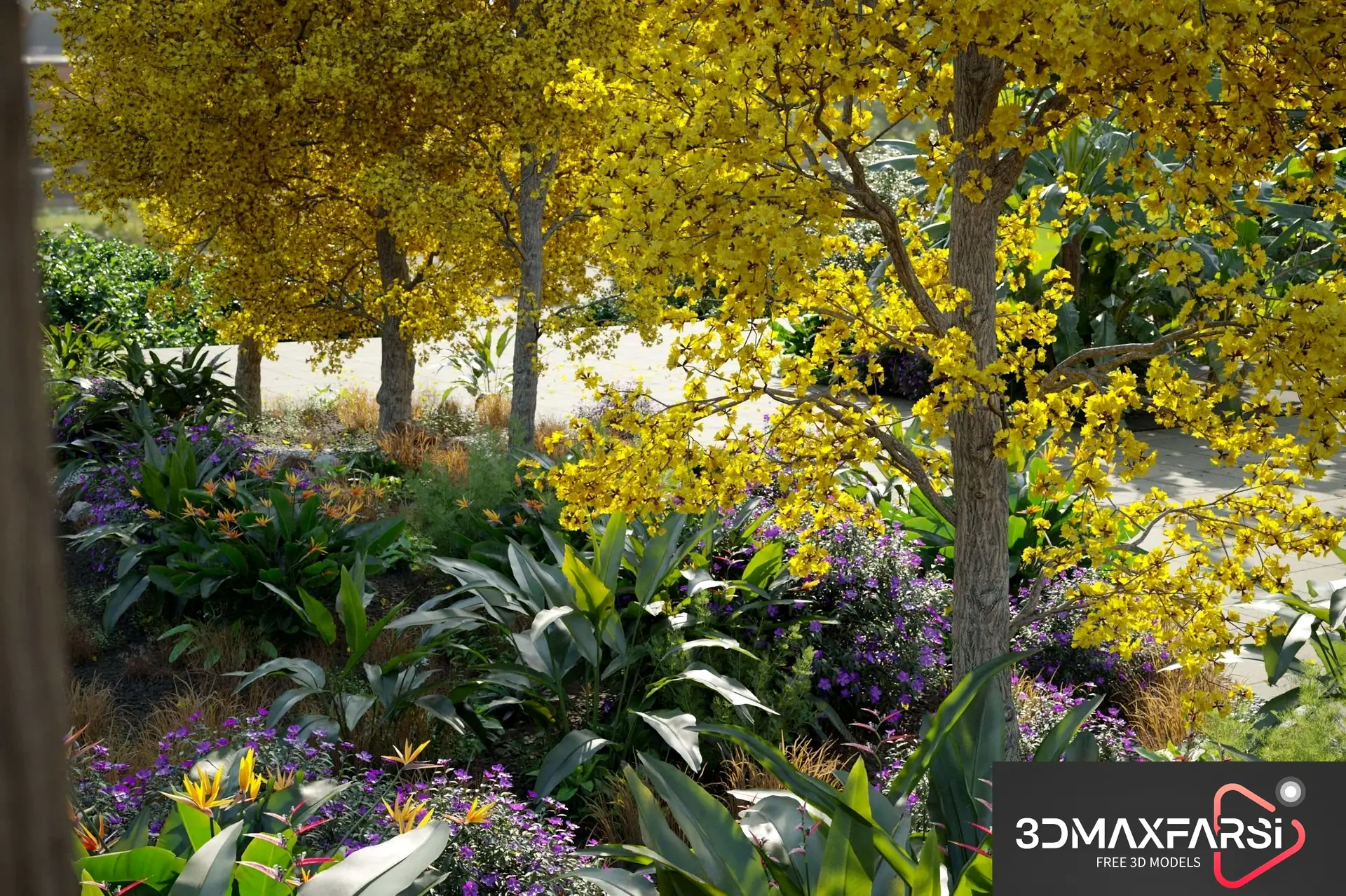 Maxtree – Plant Models Vol 72: 3D plant models