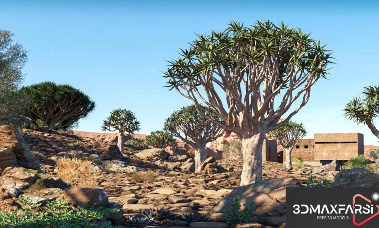 Maxtree – Plant Models Vol 73: 3D plant models