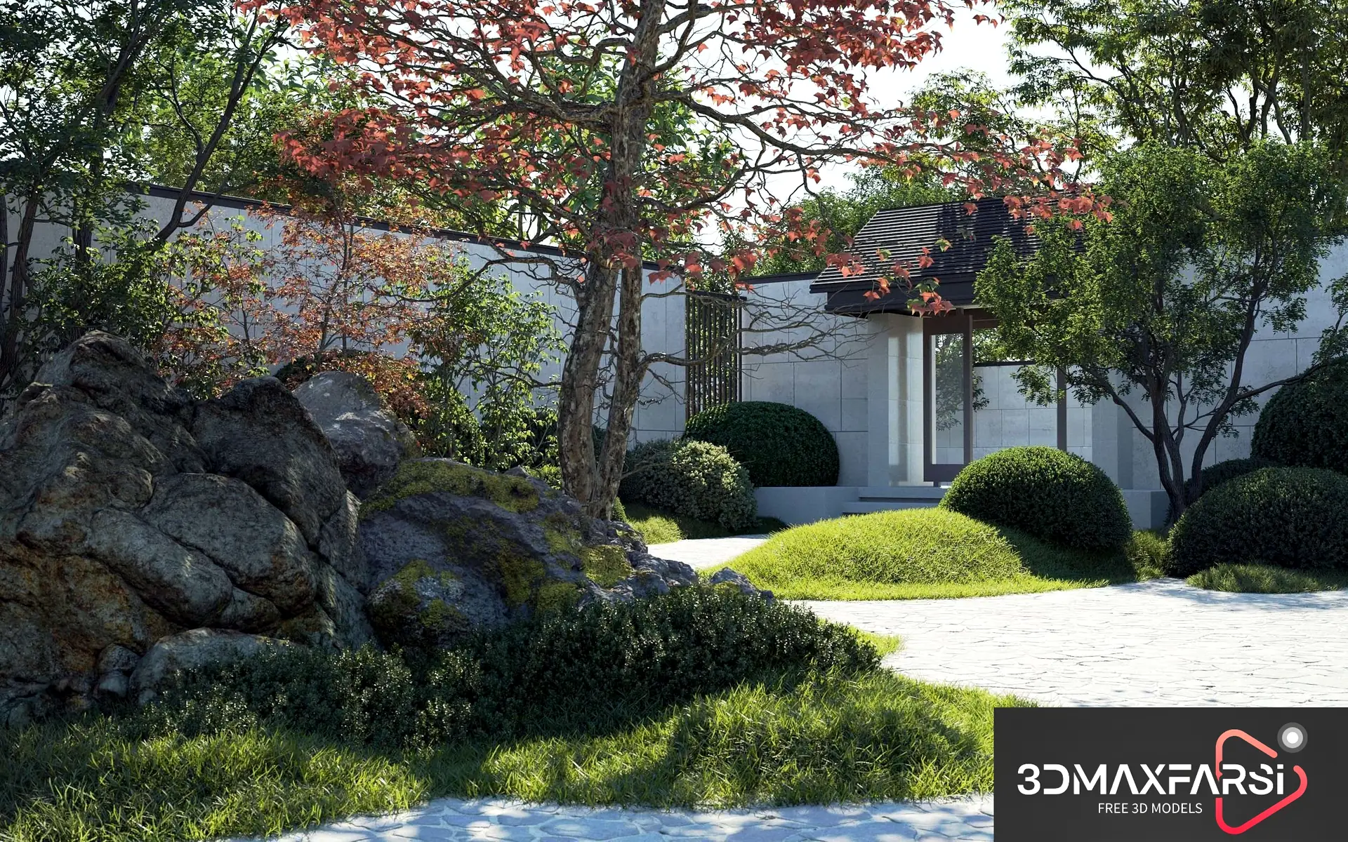 Maxtree – Plant Models Vol 74: 3D plant models free