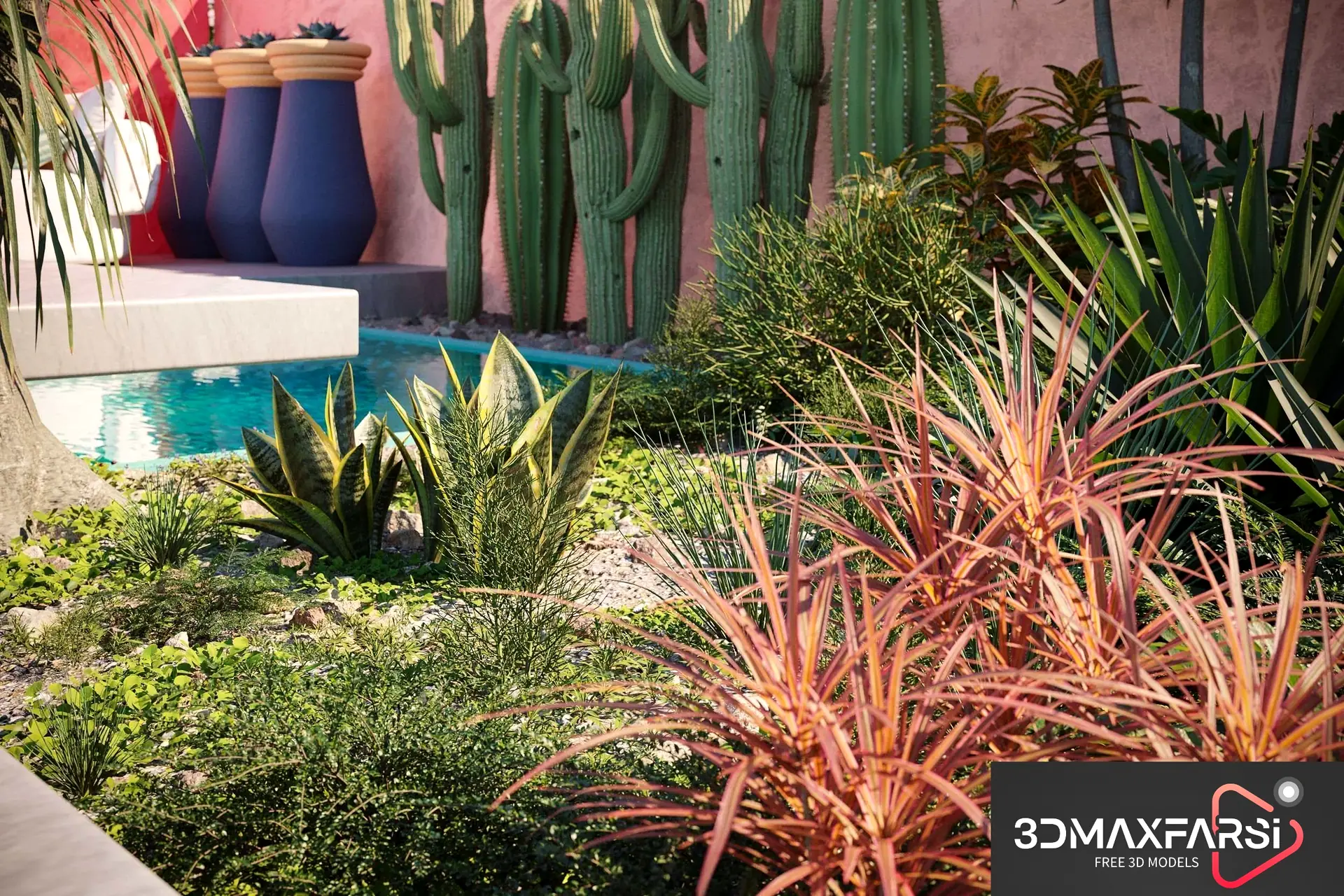 Maxtree – Plant Models Vol 75: 3D plant free