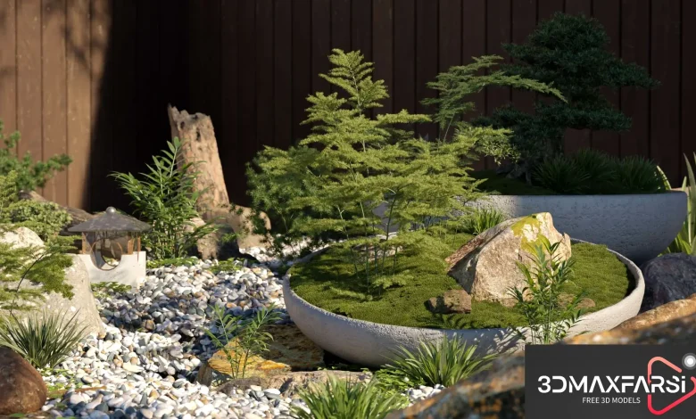 Maxtree – Plant Models Vol 78: 3D bonsai plant models