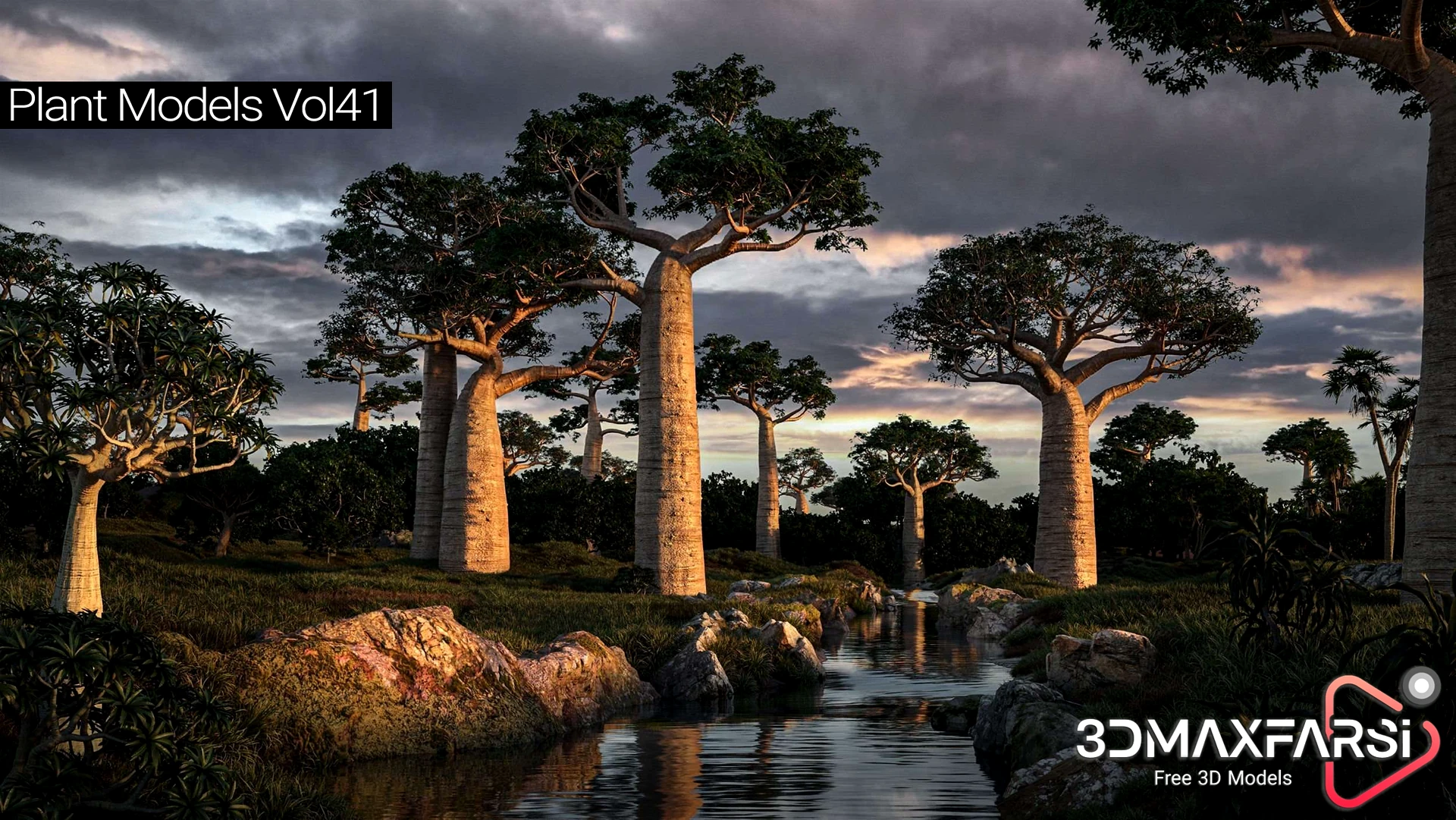 Maxtree – Plant Models Vol 41 free download