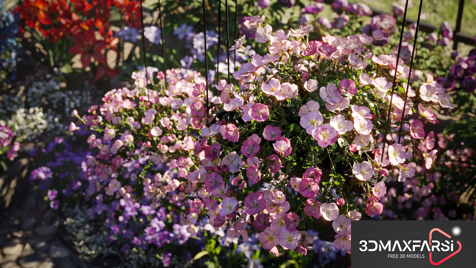 Maxtree – Plant Models Vol 64: 3D flower models download