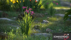 Maxtree – Plant Models Vol 69: 3D grass & flower models download