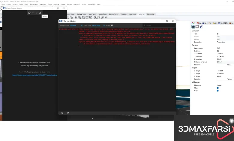 [How to Fix error] The selected importer was not found vray