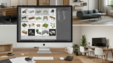 Downloadable 3D Furniture Models