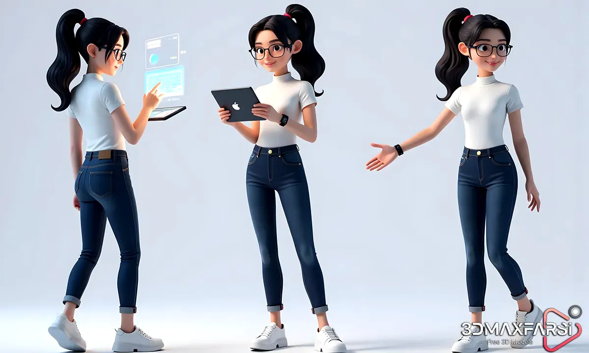 High-quality 3D character models 1 High-Quality 3D Character Models