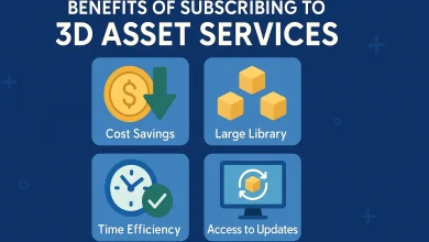 Benefits of subscribing to 3D asset services