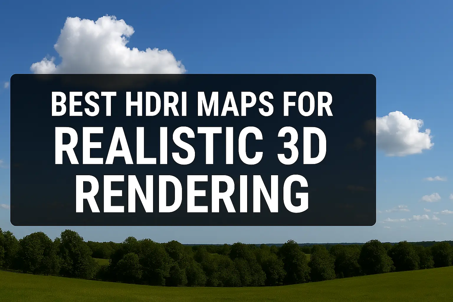 best-hdri-maps-for-realistic-3d-rendering