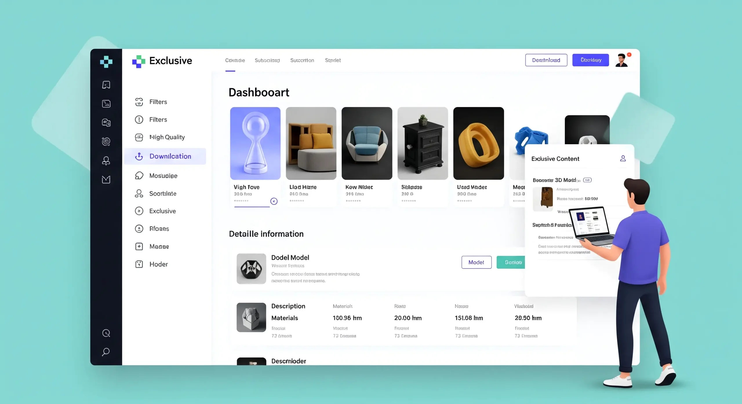 Exclusive 3D Model Subscription Services
