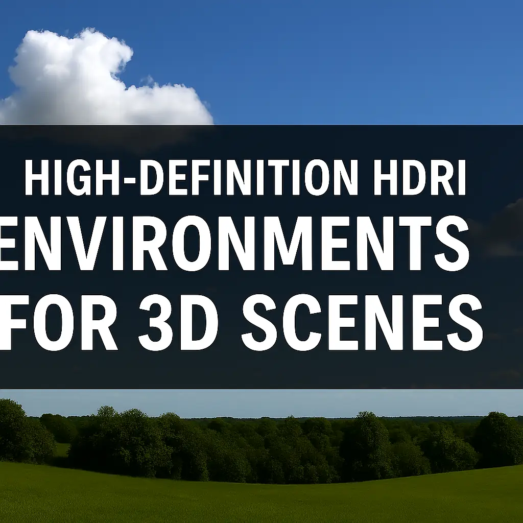 High-definition HDRI environments for 3D scenes 1 High-definition HDRI environments for 3D scenes