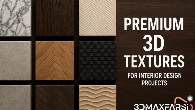 Premium 3D textures for interior design projects 🚀