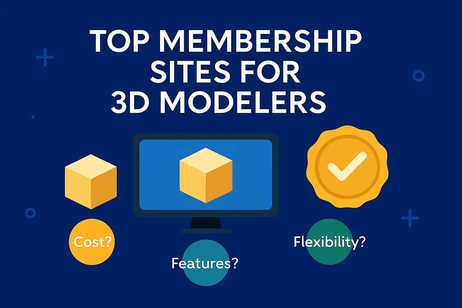 Top membership sites for 3D modelers