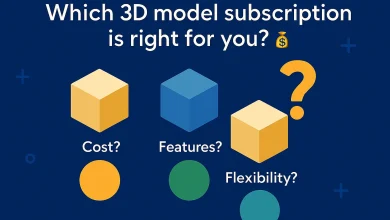 Which 3D model subscription is right for you?
