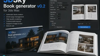 3DSky - Book generator v0.2 for 3ds Max