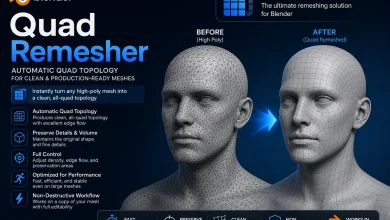 Blender - Quad Remesher v1.30 free download
