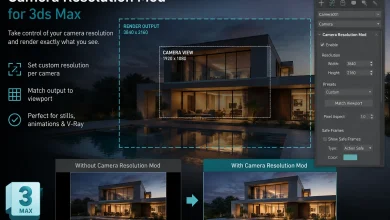 [Download] Camera Resolution Mod for 3ds Max