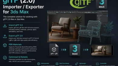 glTF (2.0) Importer / Exporter for 3ds Max 2021-2025 7 glTF (2.0) Importer / Exporter for 3ds Max 2021-2025 free download