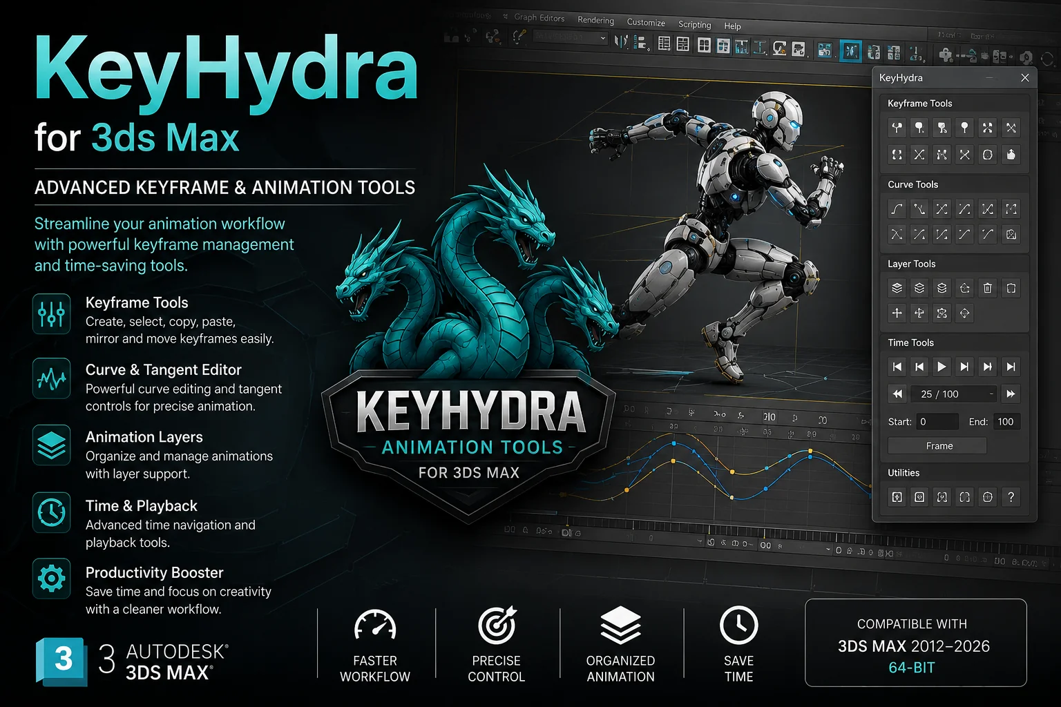KeyHydra 2025 for 3ds Max 2022-2026 Win 1 KeyHydra 2025 for 3ds Max 2022-2026 Win free download