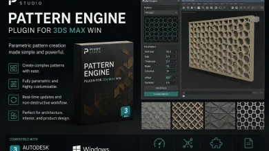 Pivot Studio Pattern Engine v1.40 for 3ds Max free download
