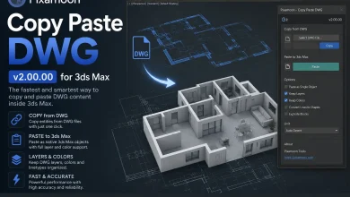Pixamoon - Copy Paste DWG v2.00.00 for 3ds Max 5 Pixamoon - Copy Paste DWG v2.00.00 for 3ds Max free download