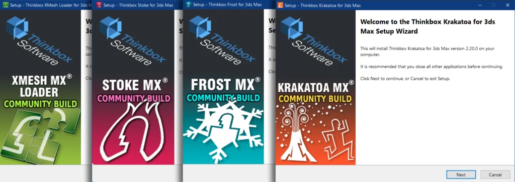 Thinkbox Plug-ins Suite for 3ds Max 2018 to 2026 Win x64 2 Plug-ins Suite for 3ds Max