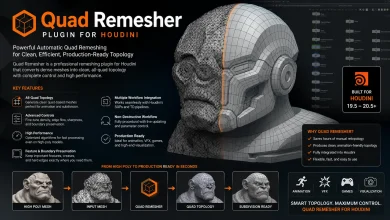 Quad Remesher v1.3 For Houdini Win free download