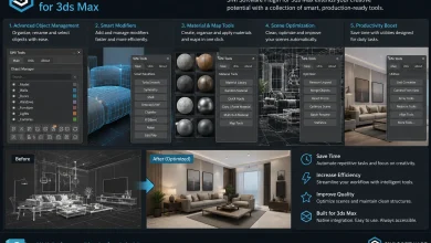 SiNi Software Plugin v2.0.3 for 3ds Max upto 2027 Win free download