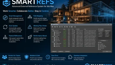 SmartRefs v1.11.03 for 3ds Max 2020-2027 Win free download
