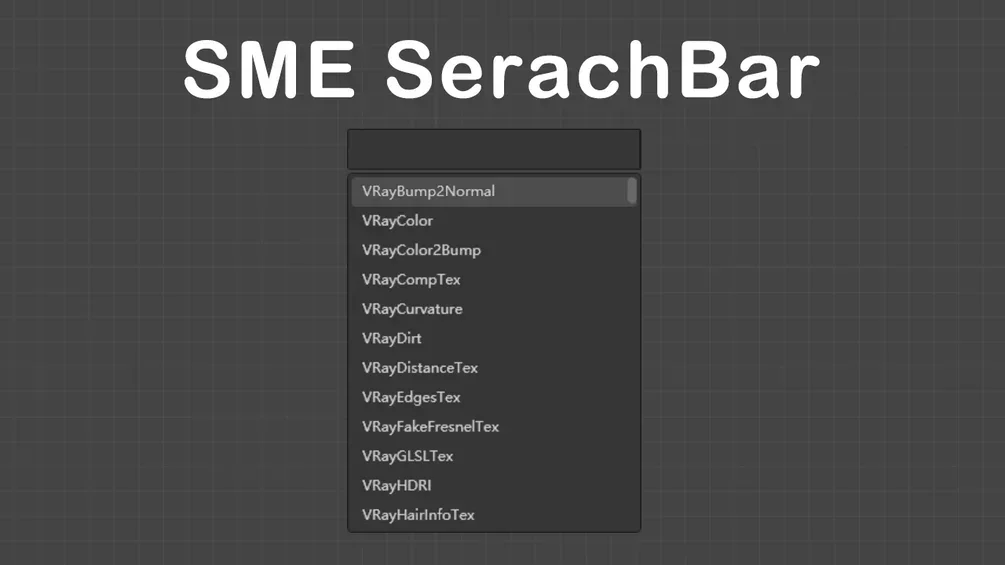 [Download] SME SearchBar 1.8 for 3ds Max free download