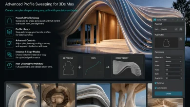 3d-kstudio - Sweep Profile Pro v1.01.45 for 3ds Max 2 3d-kstudio - Sweep Profile Pro v1.01.45 for 3ds Max free download