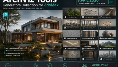 useful tools scripts for 3d architectural visualization download