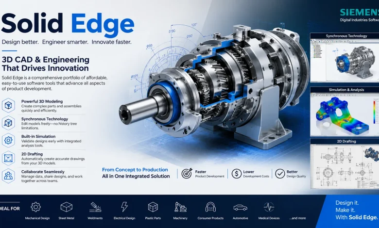 Download Siemens Solid Edge Premium 2026 MP06