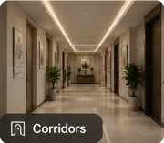 3D Corridor & Hallway Free 3D Corridor & Hallway Interior Scenes