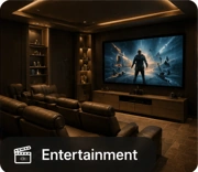 3D Entertainment Free 3D Entertainment & Game Room Scenes