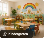 3D Kindergarten Free 3D Kindergarten & Preschool Interior Scenes