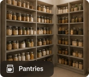 3D Pantry & Storage Room Free 3D Pantry & Storage Room Interior Scenes