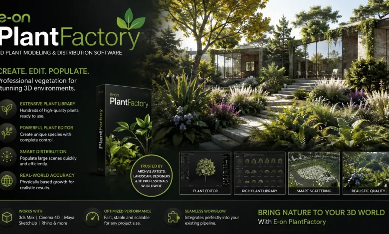 E-on PlantFactory 2023 v8.00.6023 Free Download